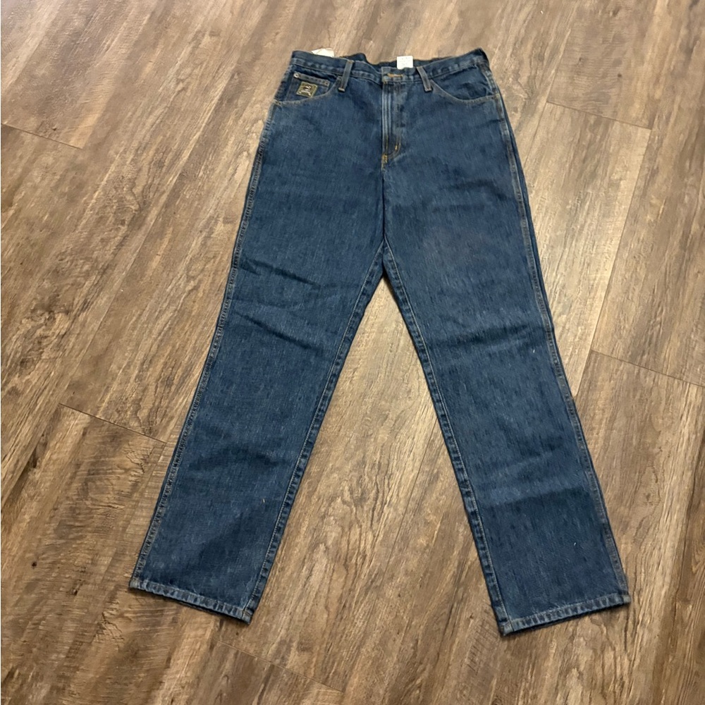 Cinch Men's Straight dark wash Blue Jeans bnwt